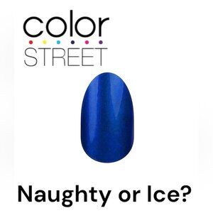 3 FOR $35: COLOR STREET Nail Strips - Naughty or Ice